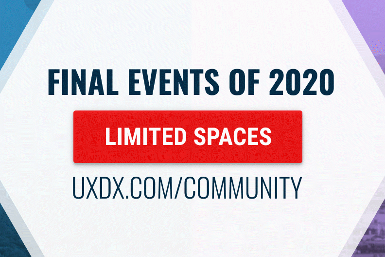 UXDX Community Event Berlin - 25th November