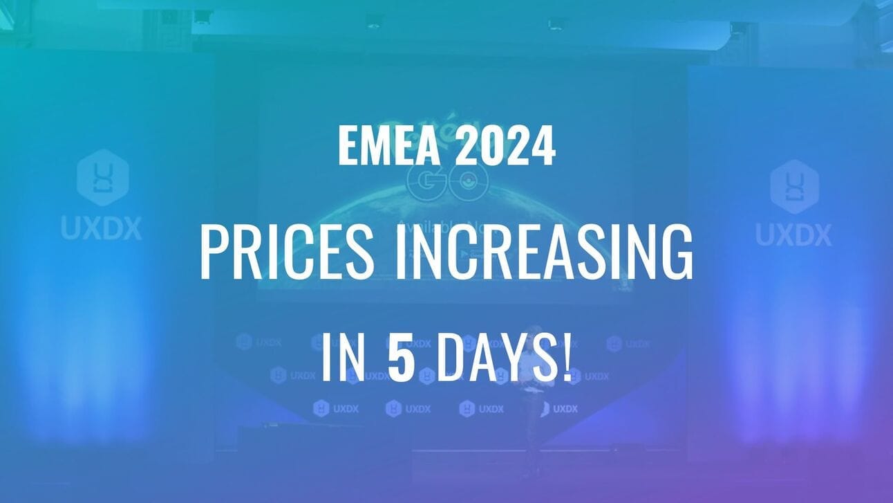 EMEA 2024. Prices increasing in 5 days