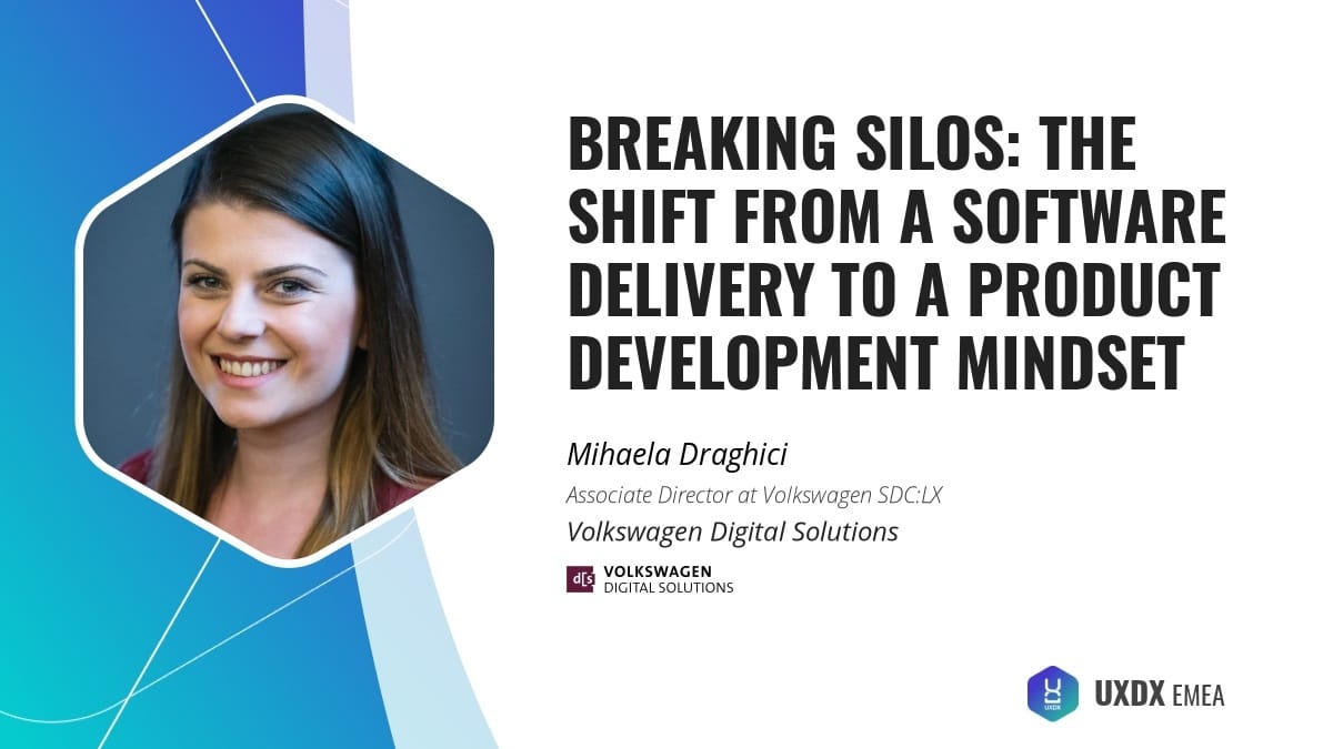 Breaking Silos - talk by Mihaela Draghici