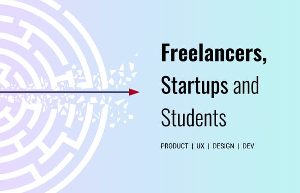 Freelance, Startup and Student ticket pricing