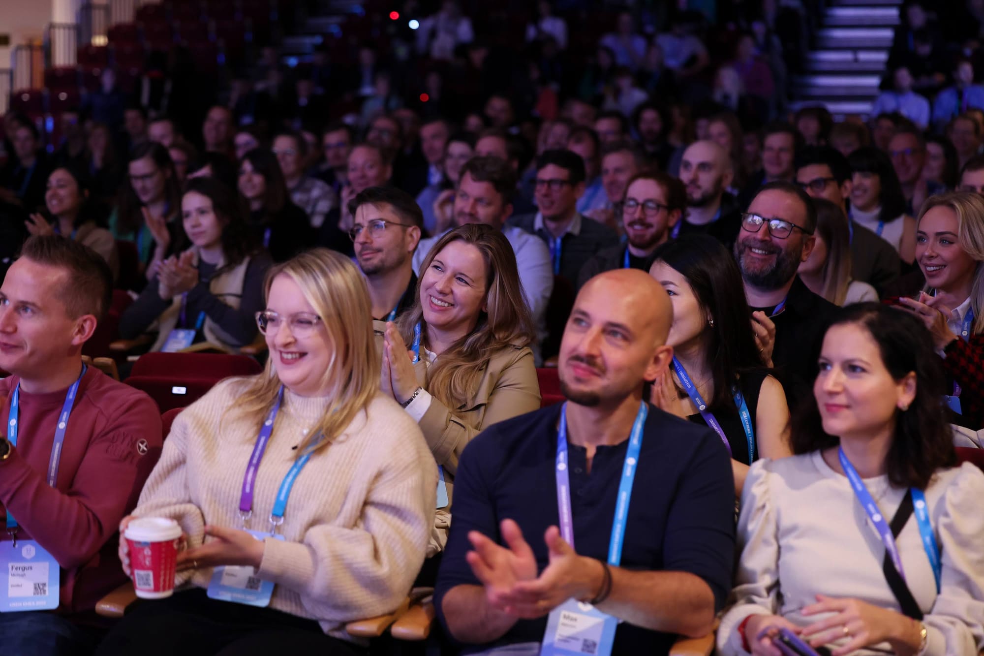 A group of attendees at the UXDX EMEA in Dublin.
