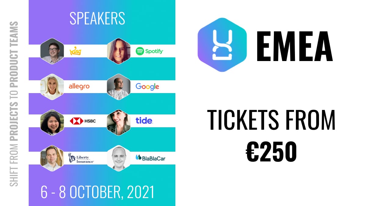Tickets from €250, alongside a list of speakers at UXDX EMEA 2021