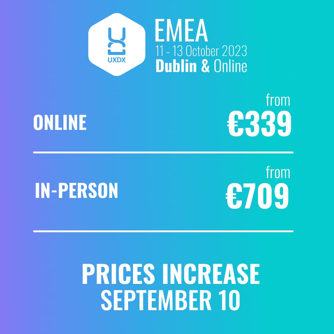 Ticket prices increase this Friday