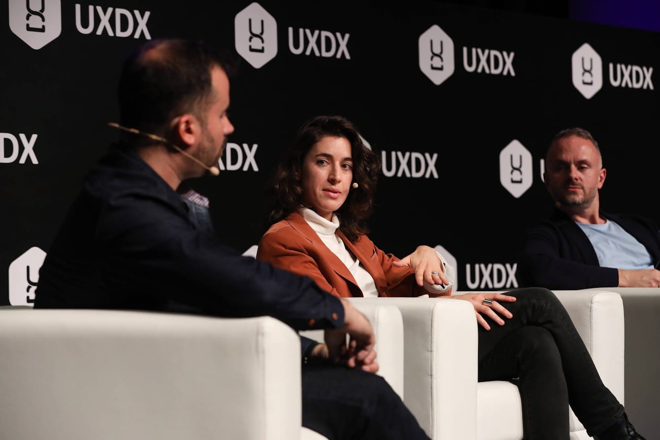 A group of attendees at the UXDX USA in New York City.
